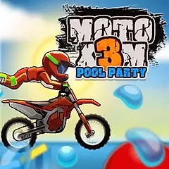 play Mini Moto X3M 5 プールパーティ 